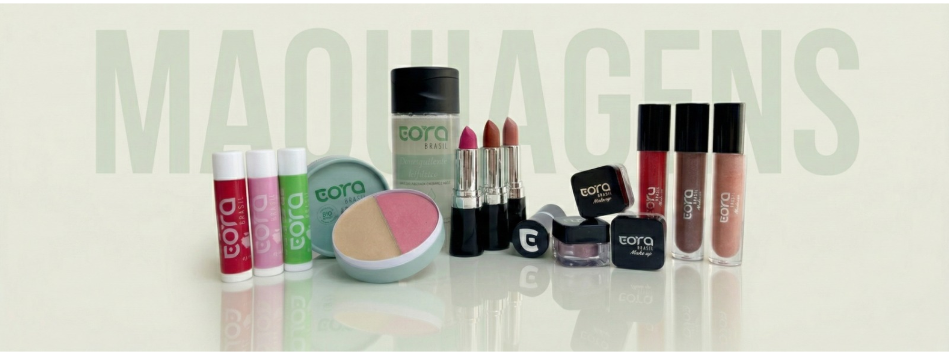 Linha de Maquiagem - Eora Brasil