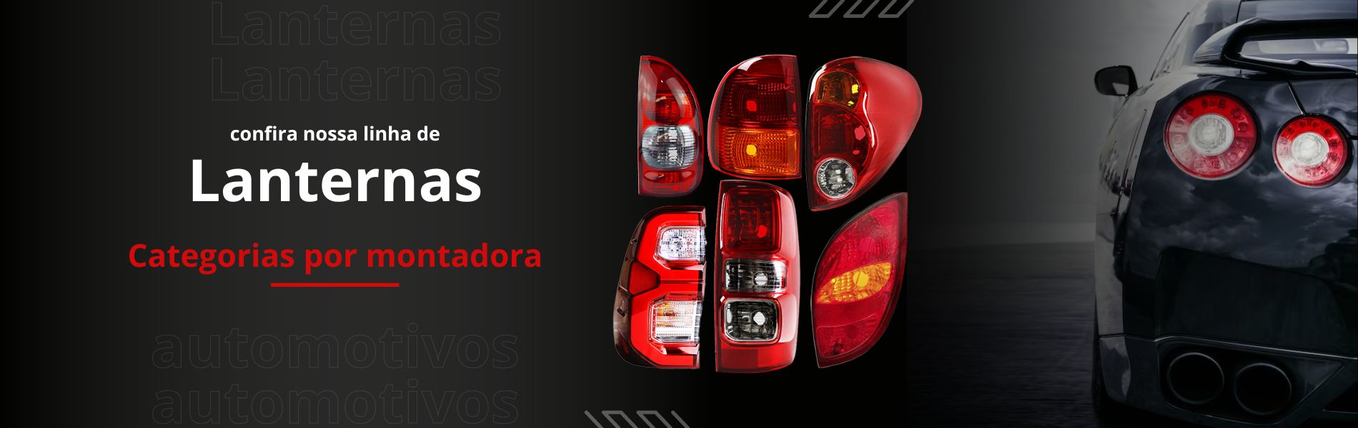 LANTERNA TRASEIRAS