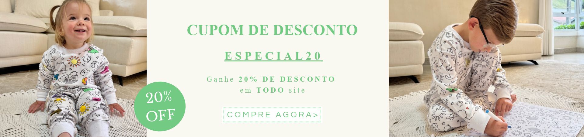 Agosto Saquinhos 15 OFF