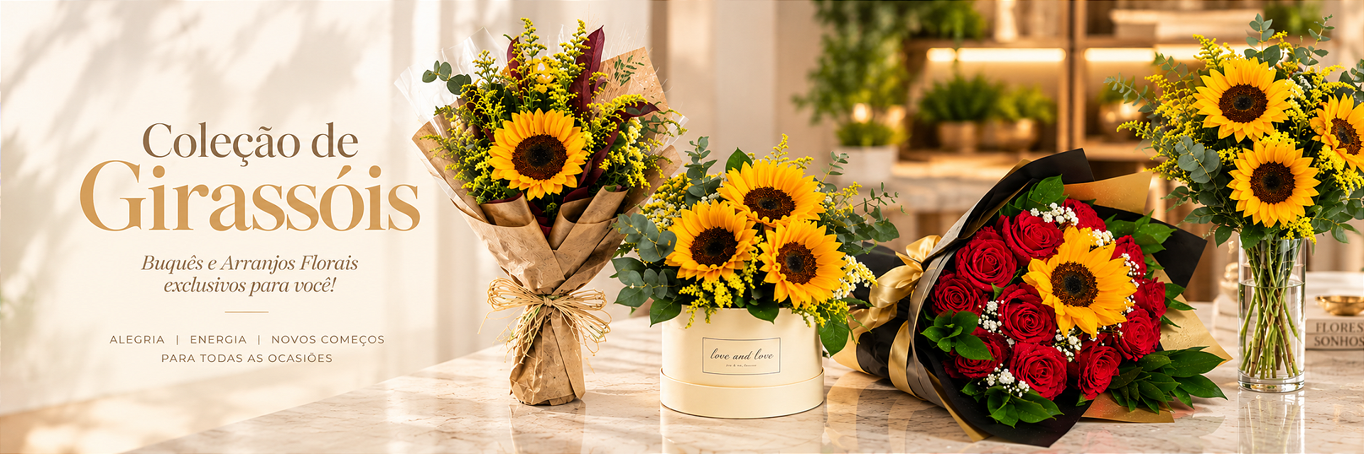 Coleção de Girassóis 2026