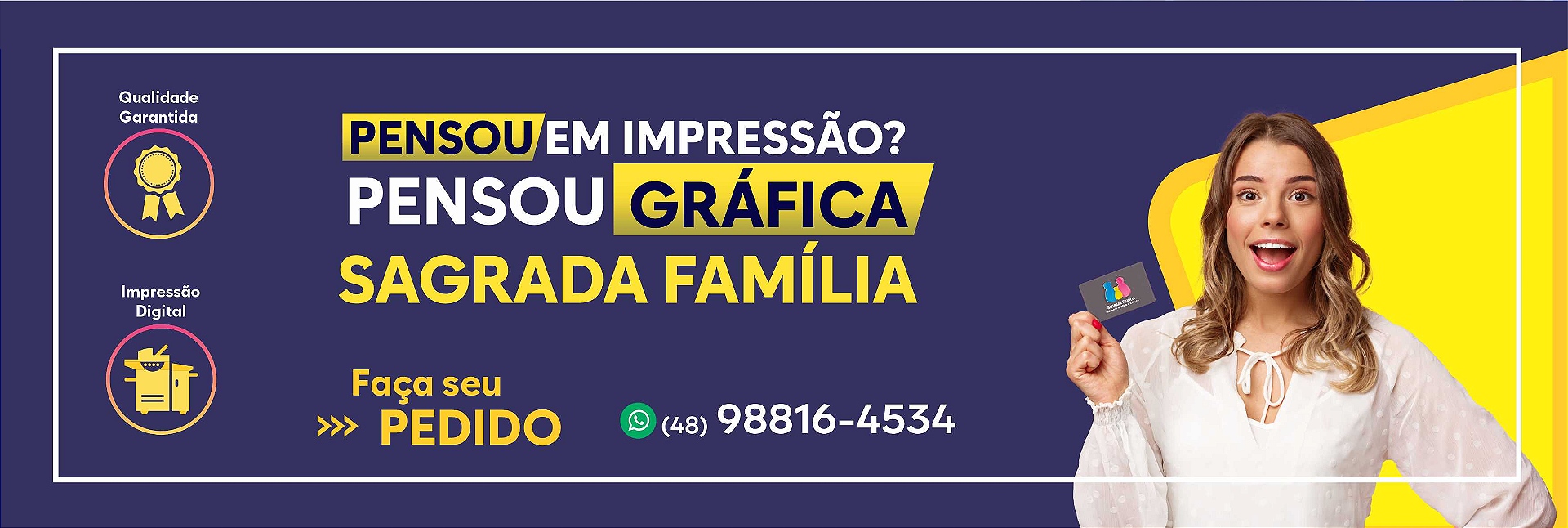 Pensou em graficaaa