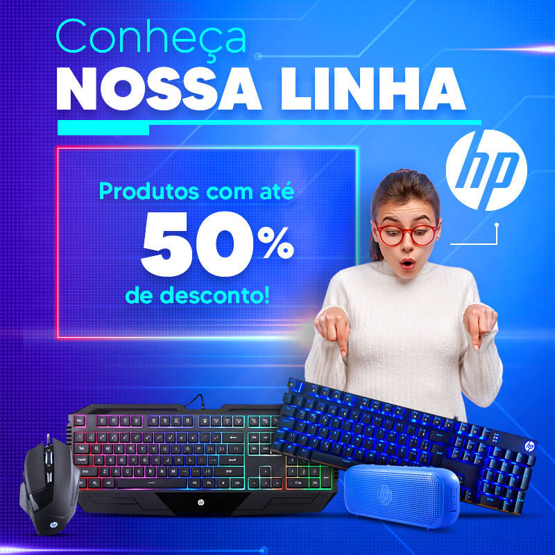 Principal Linha Hp 50% de desconto- Mobile