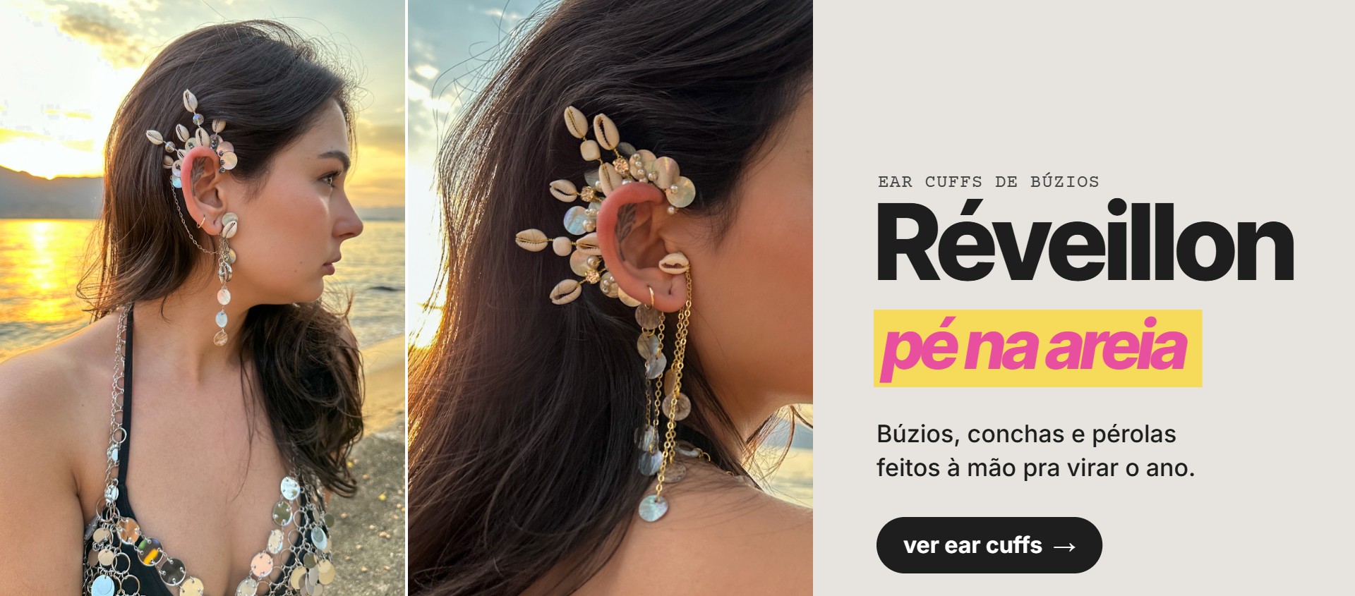 Reveillon Ear Cuff Buzios