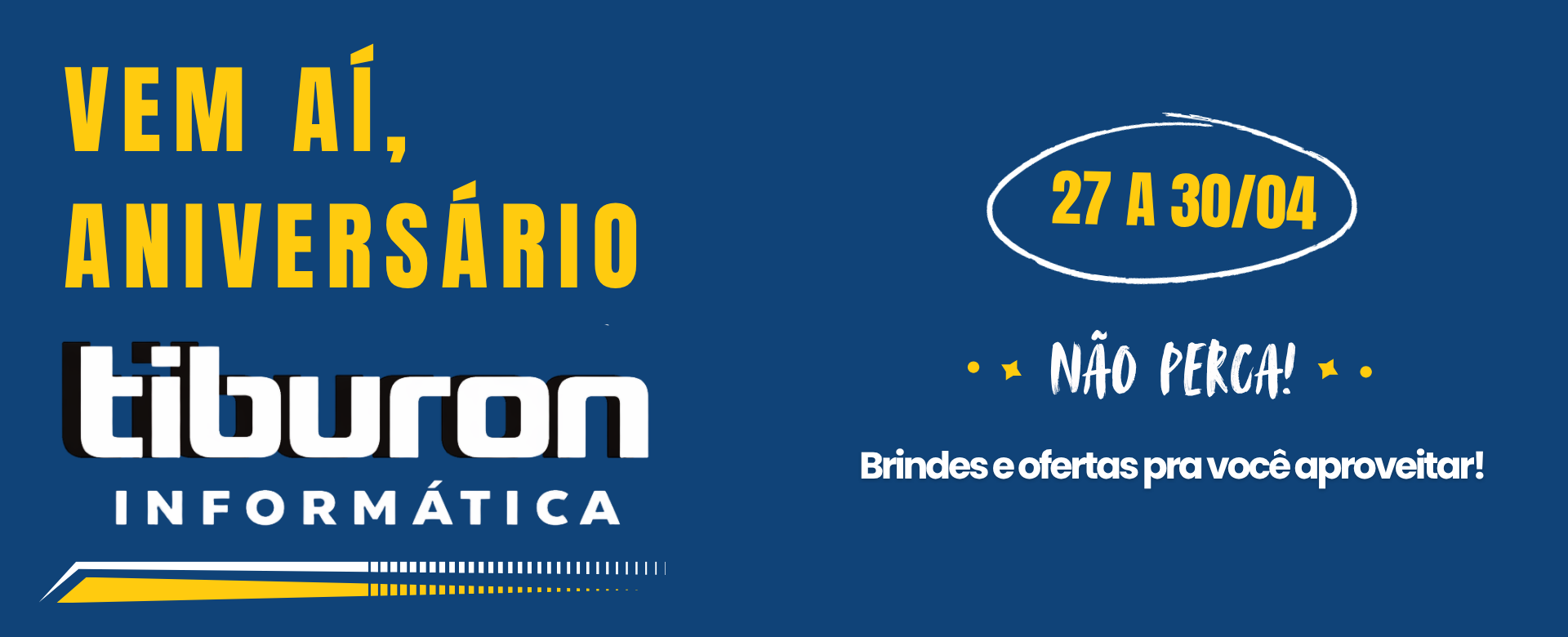 banner chamar aniversário