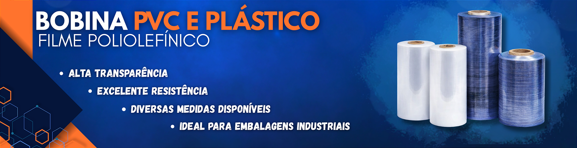 Bobina de Pvc e Plástico Filme Poliolefínico