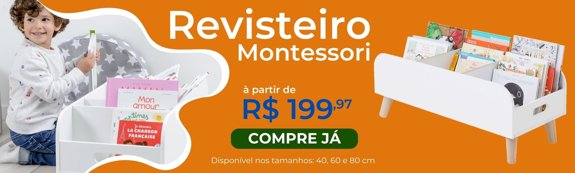 Revisteiro Montessori
