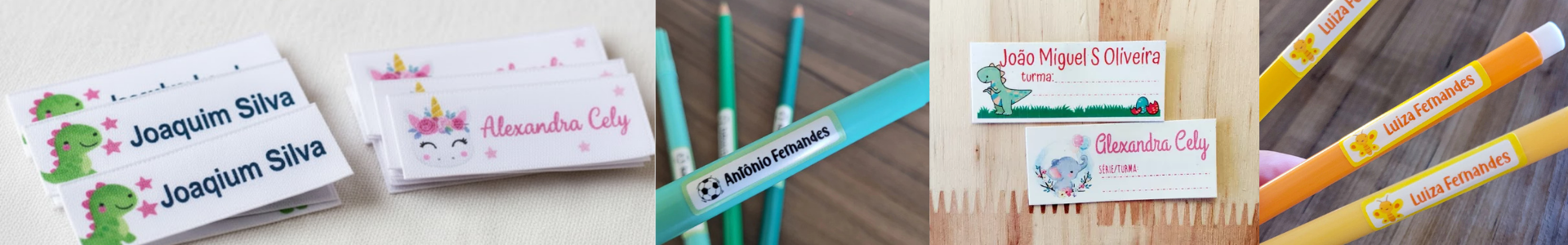 Etiquetas escolares