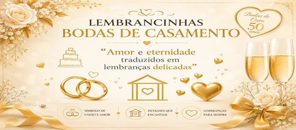Lembrancinhas Bodas de Casamento