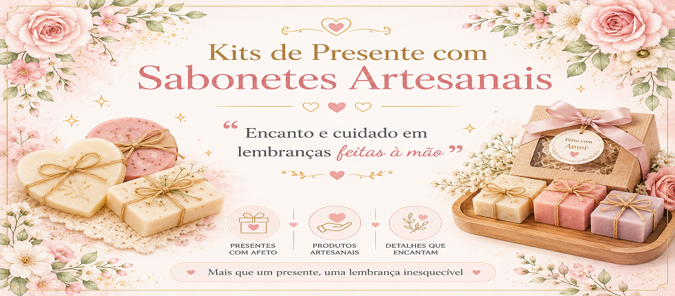 Kits de Presente com Sabonetes