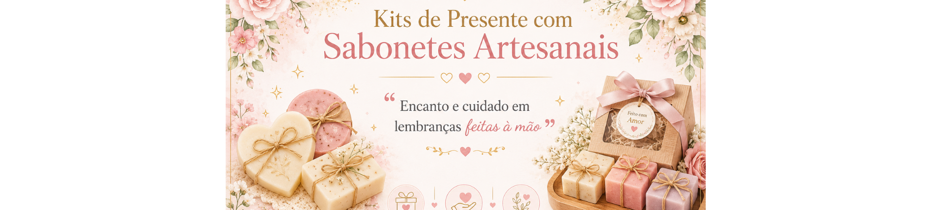Kits de Presente com Sabonetes