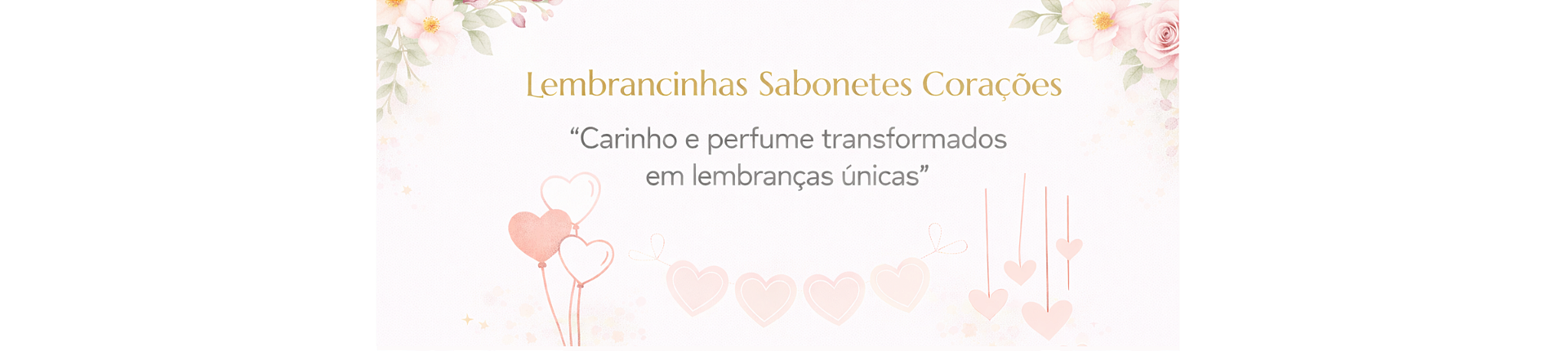 Lembrancinhas Sabonete Coração