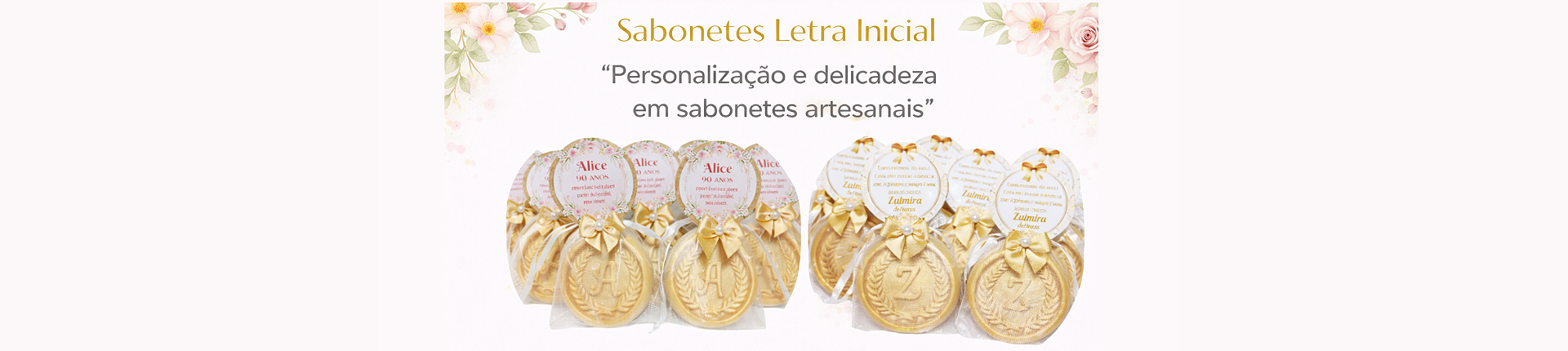 Sabonetes Letra Inicial