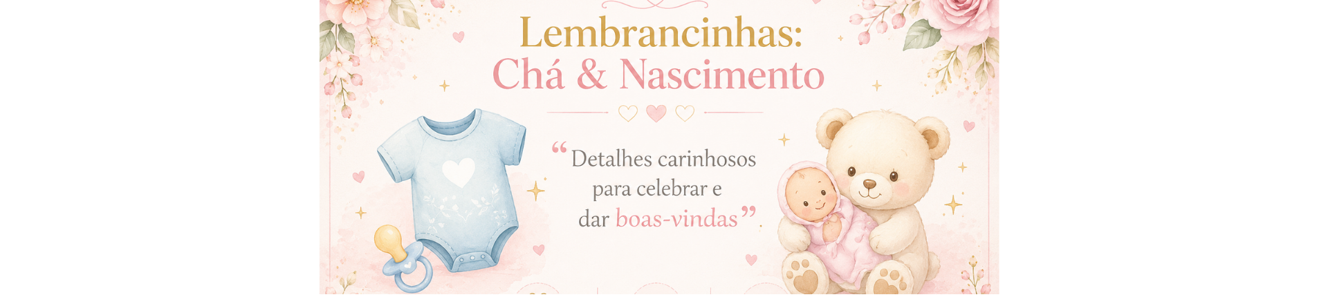 Lembrancinhas: Chá & Nascimento
