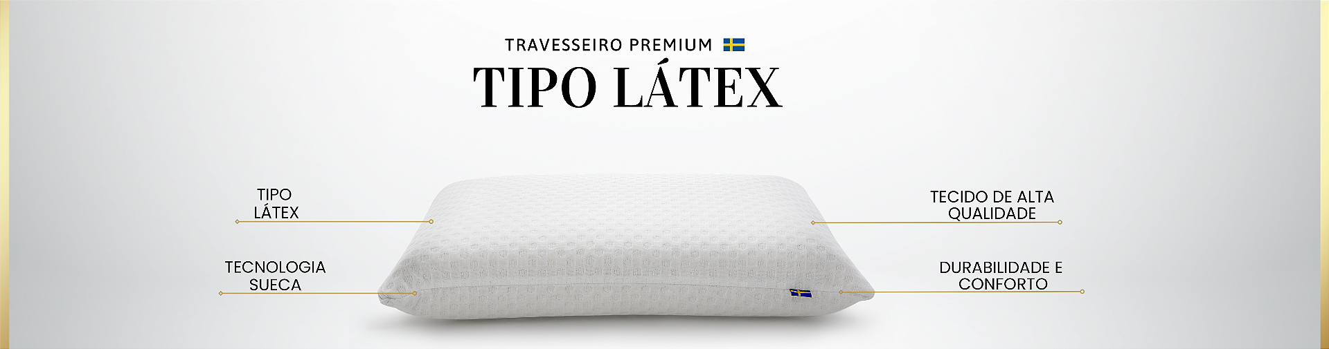 Travesseiro TIPO LATEX