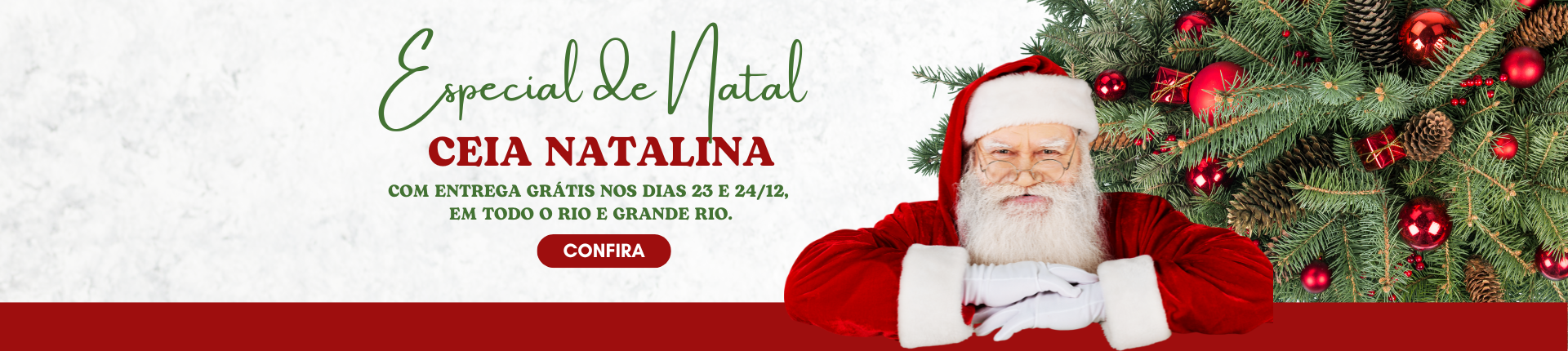 Banner comemorativo natal