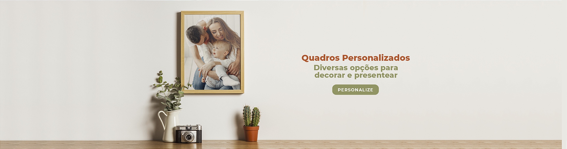 Quadro personalizado e Presente