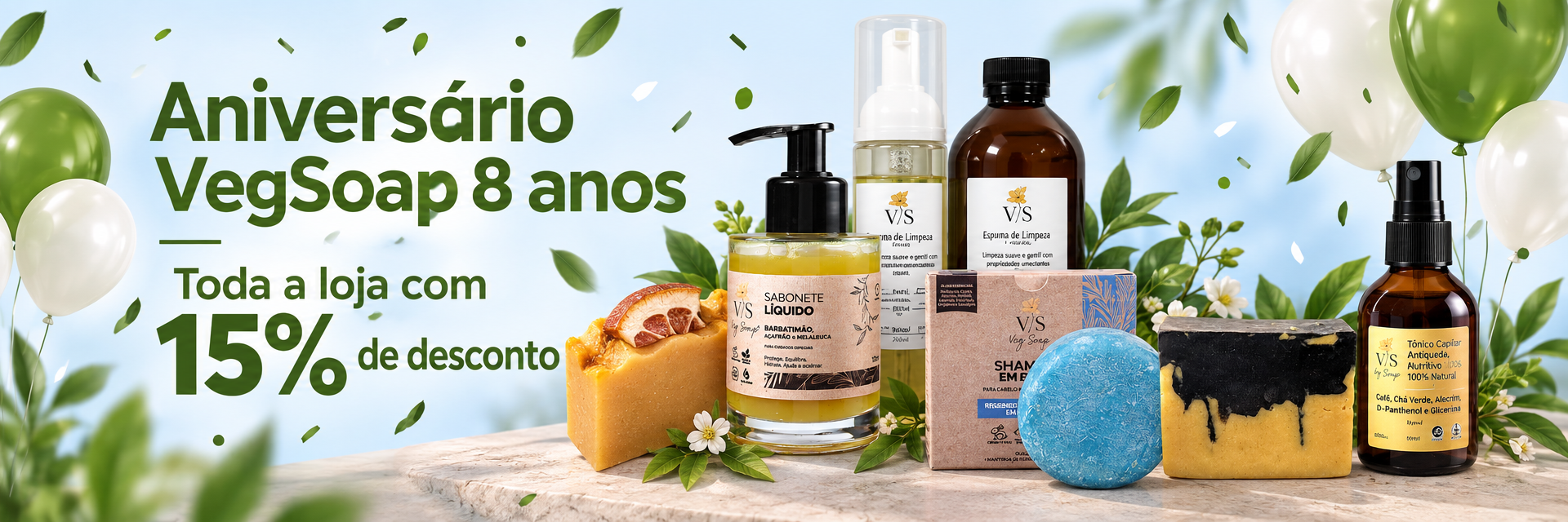 Niver 8 anos 15%off