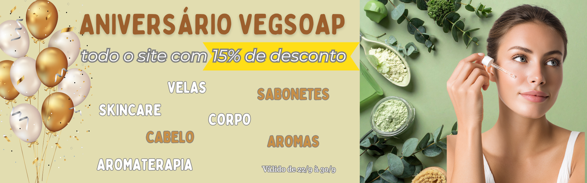 Niver 7 anos 15% desc