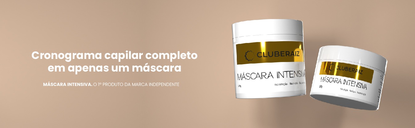Máscara Intensiva Clube Raiz
