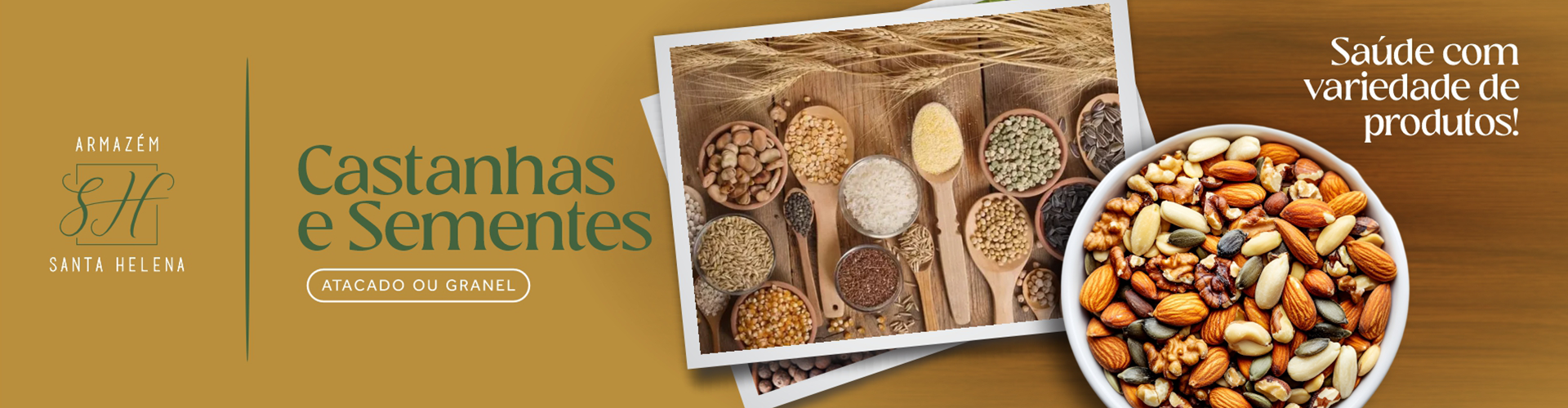 Castanhas e Sementes Novo