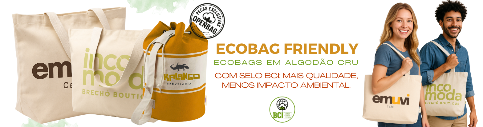 ECOBAG ALGODÃO CRU