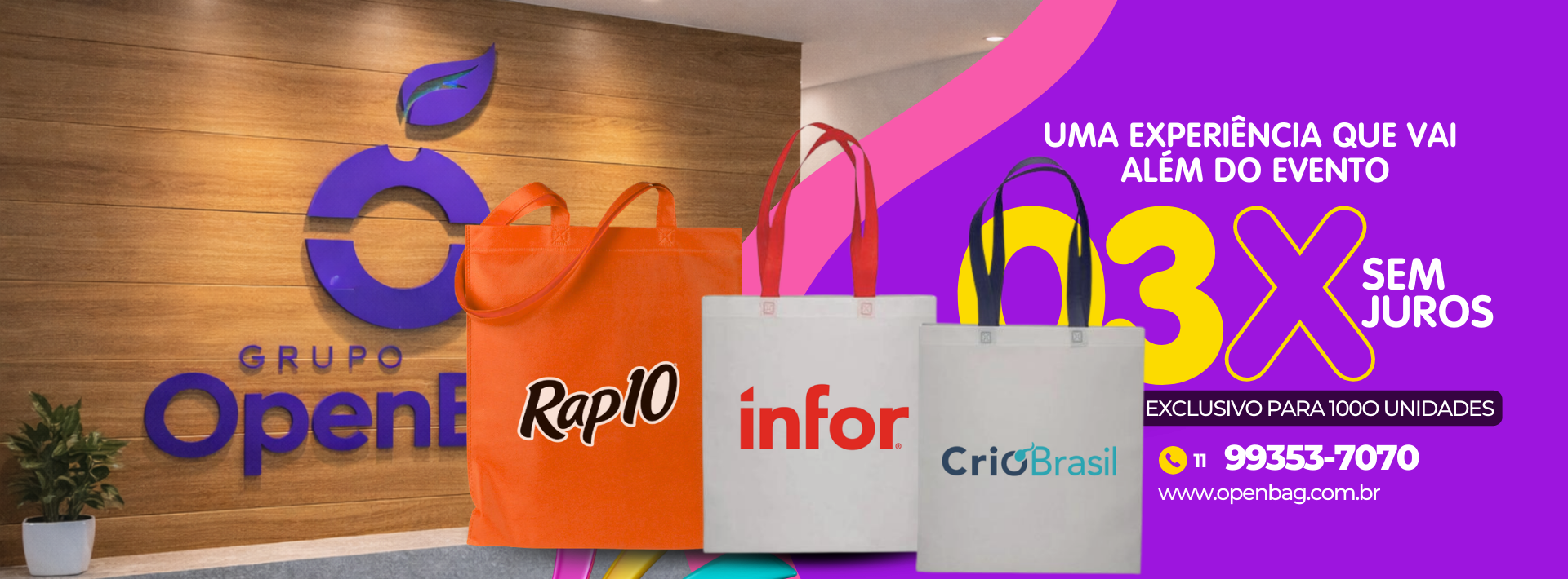 SACOLAS TNT  EVENTOS