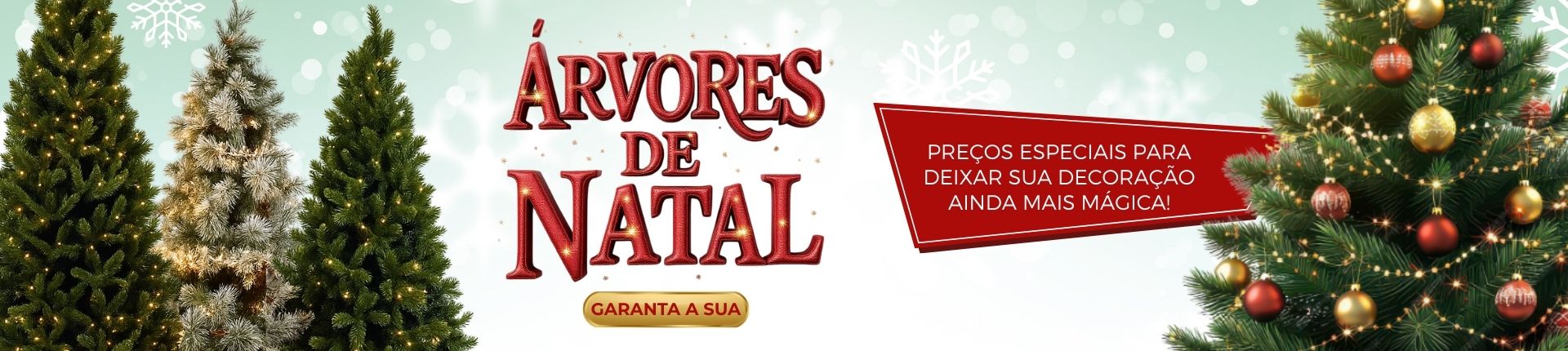 Banner Árvore de Natal Home 2025