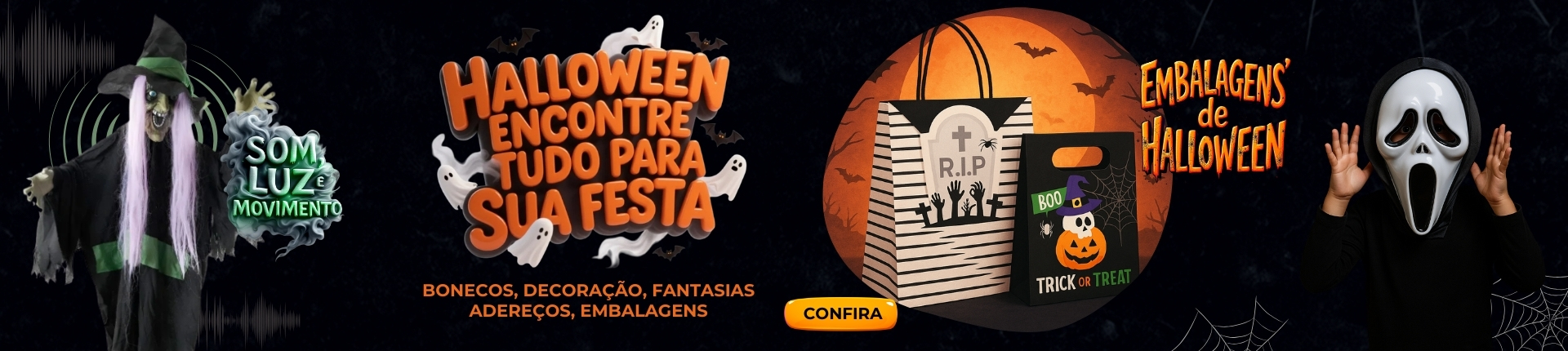 Banner Prepare-se Halloween 2025