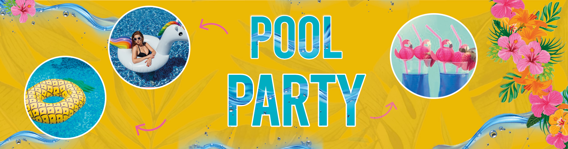 Banner Pool Party