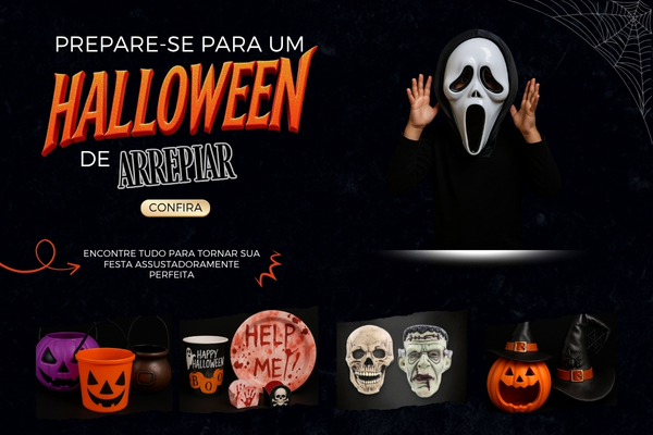 Banner Prepare-se Halloween 2025 mobile