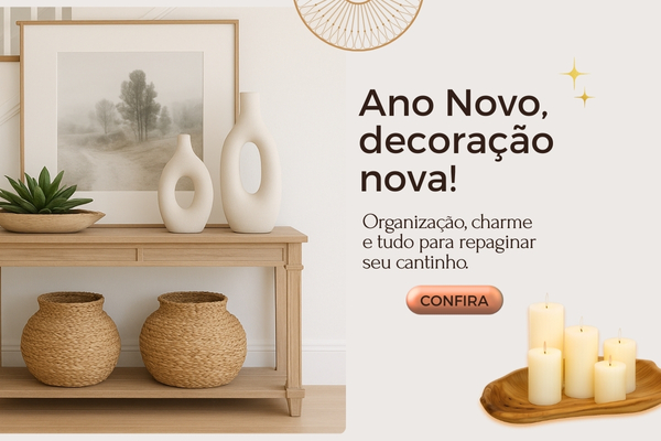 Banner Home Decor Ano novo mobile