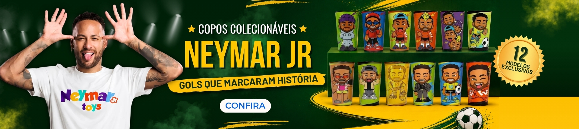Banner Coleção Neymar
