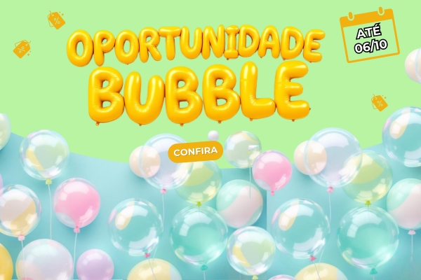 Banner Bubbles Bobo Oportunidade mobile