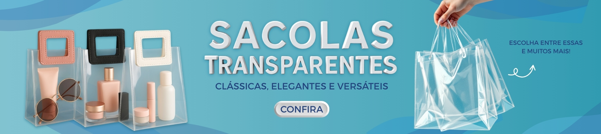 Banner Sacolas Transparentes