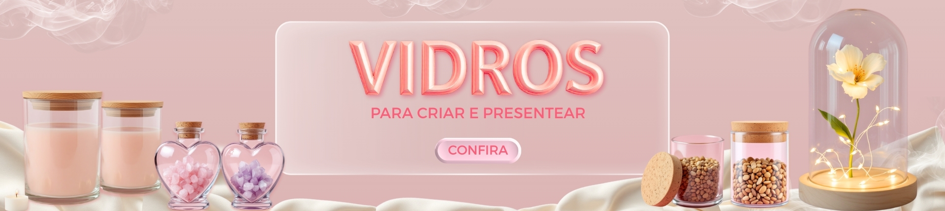 Banner Vidros rosinha Home
