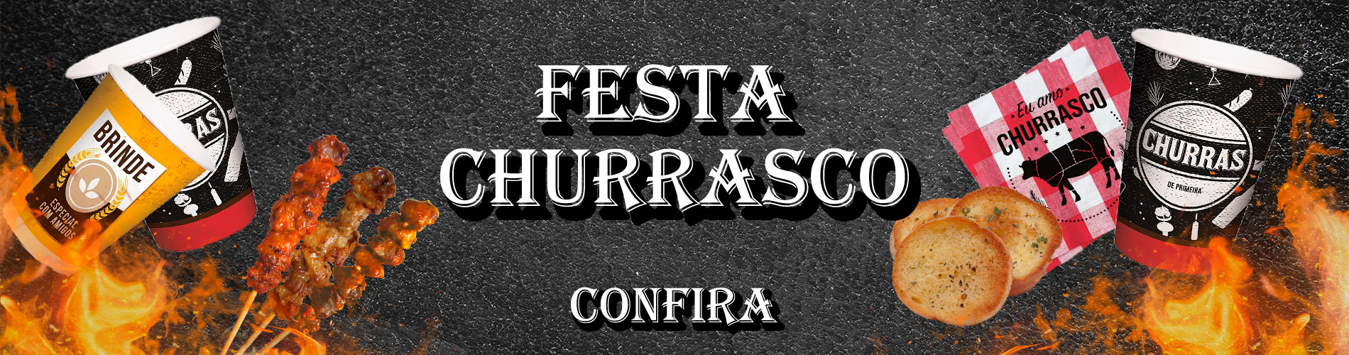 Banner Festa Churrasco