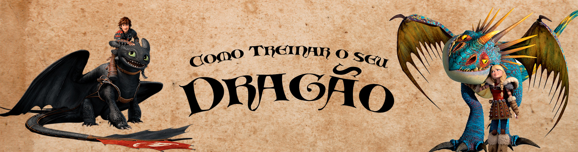 Banner Como Treinar seu Dragão - Desktop