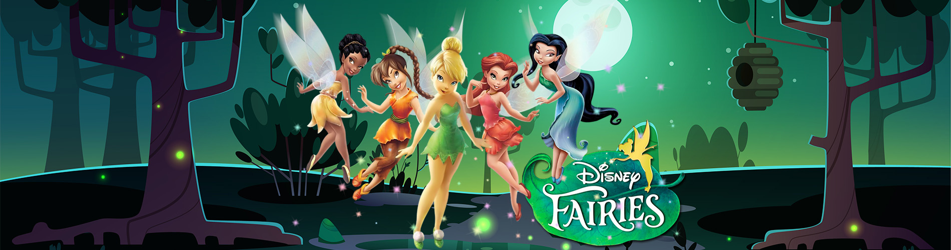 Banner Festa Fadas Disney - Desktop