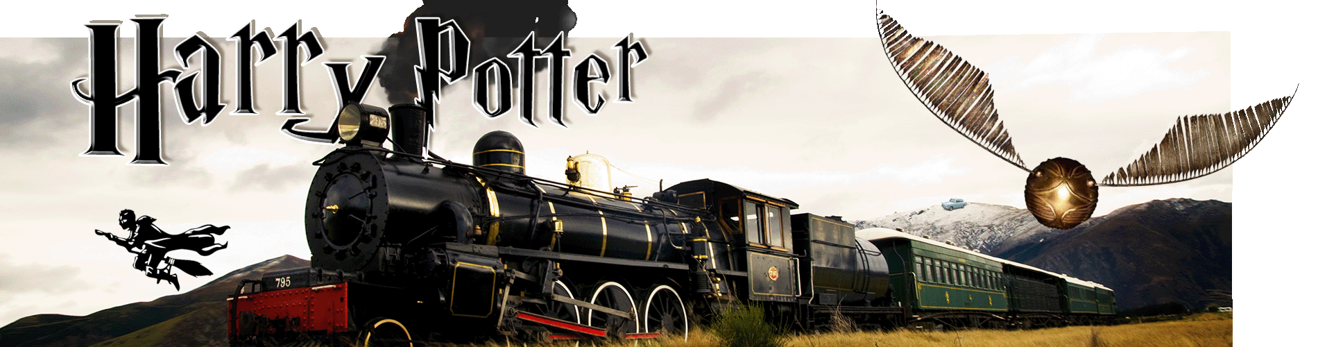 Banner Festa Harry Potter - Desktop