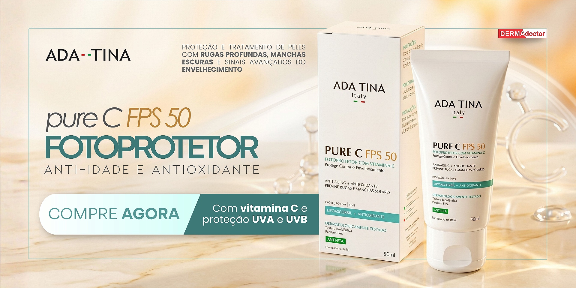 Ada Tina Pure C Fps 50 50ml - mobile