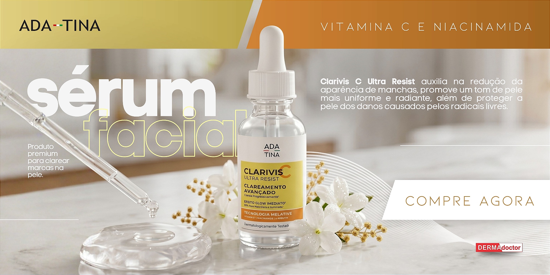 06/07/26 - Ada Tina Sérum Clarivis C Ultra Resist 30ml - Mobile