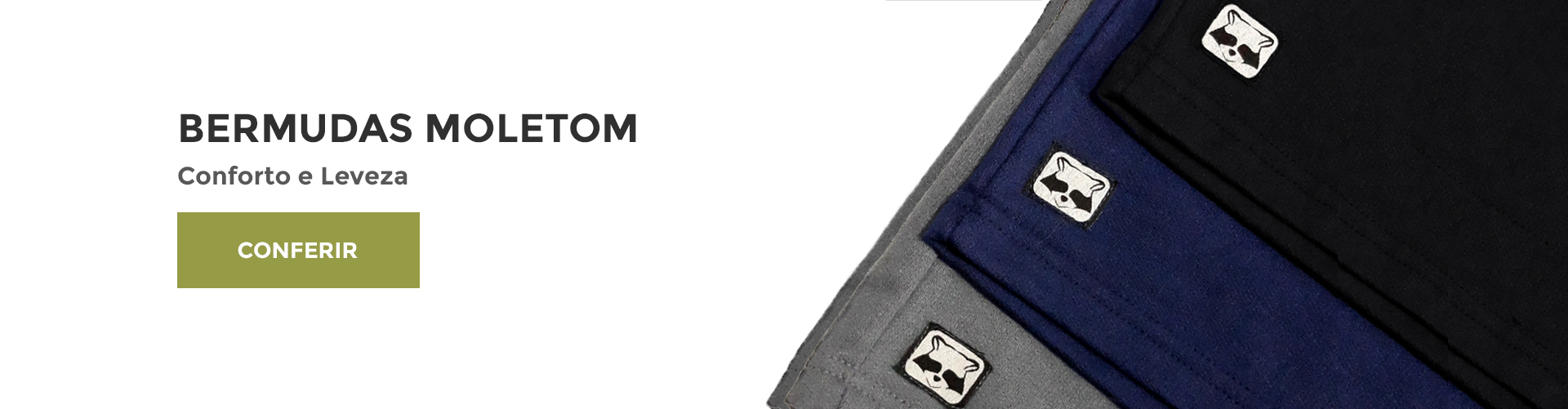 Bermudas Moletom
