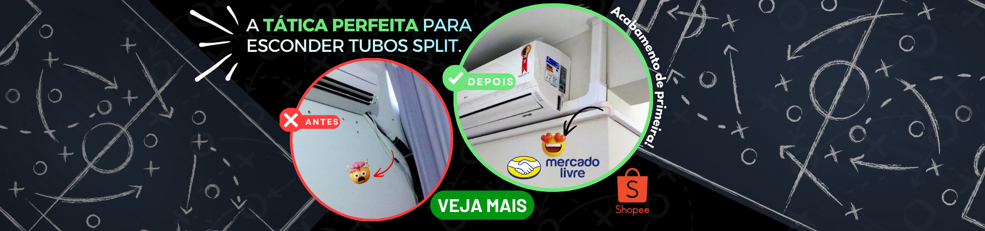 Canaletas Mercado Livre
