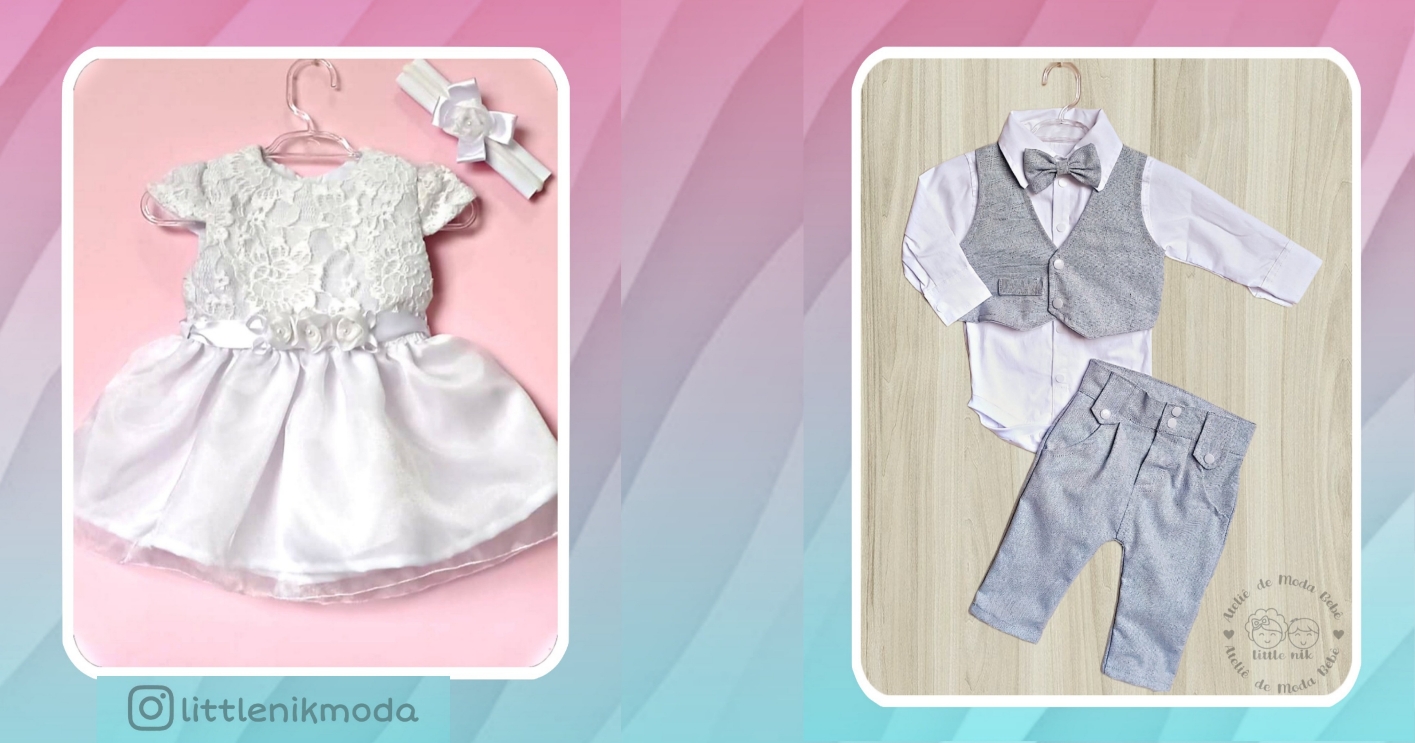 Kit batizado menina