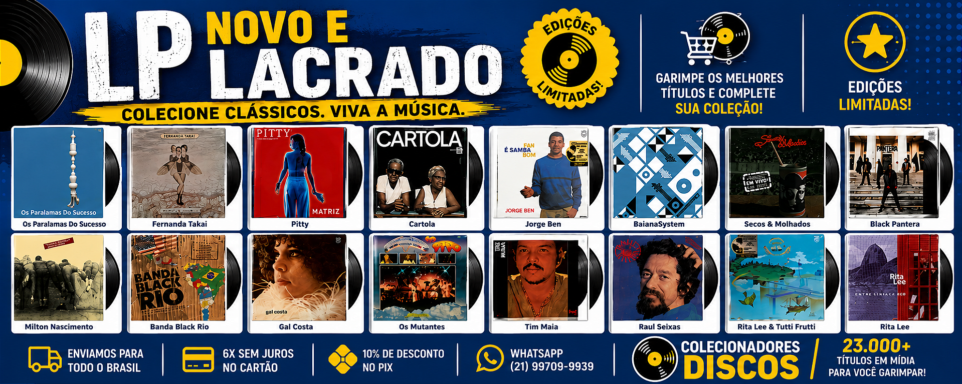 LP lacrado 2026 - Luciana arte I