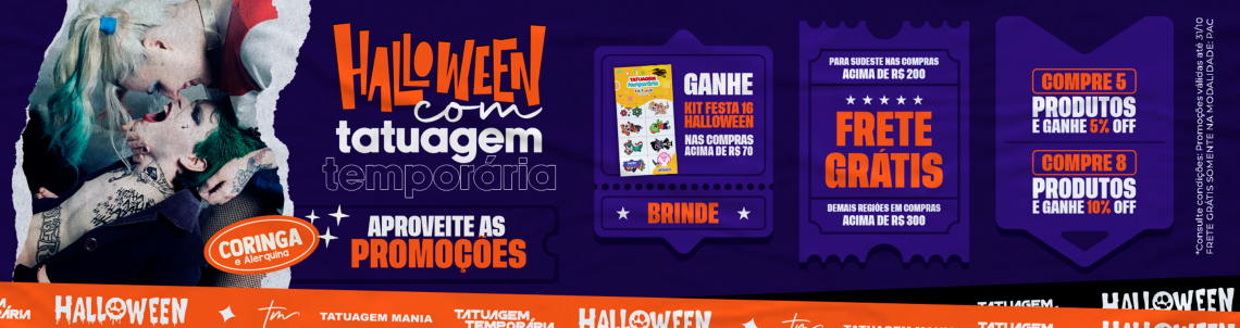 Banner promocional halloween 2025