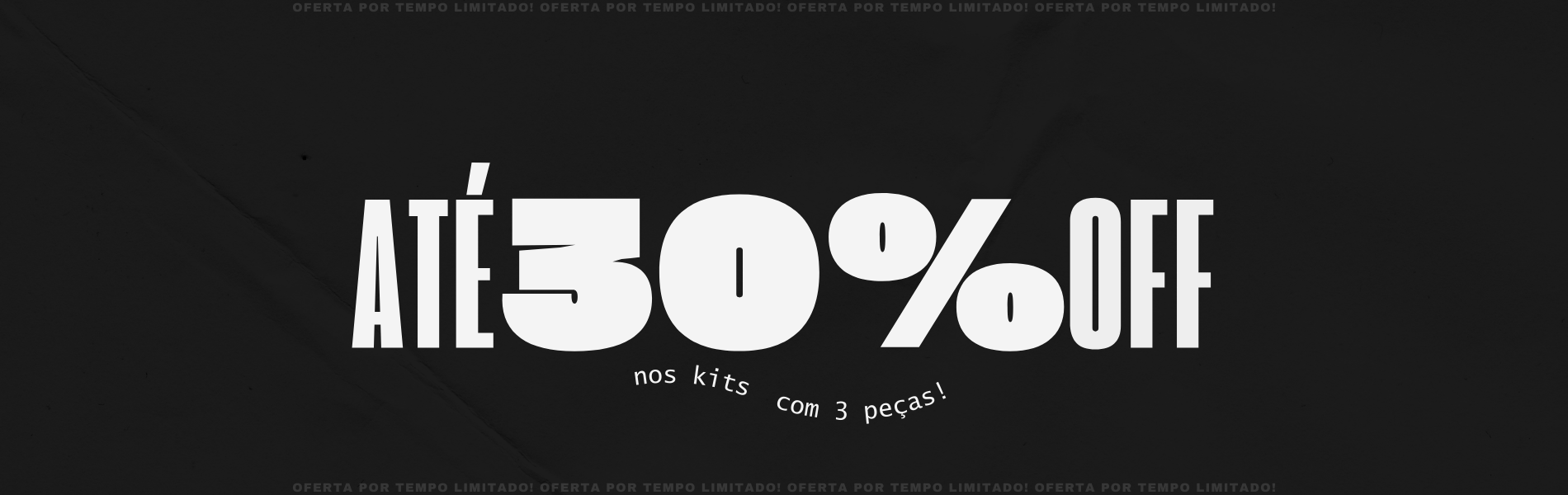 kit 3 peças