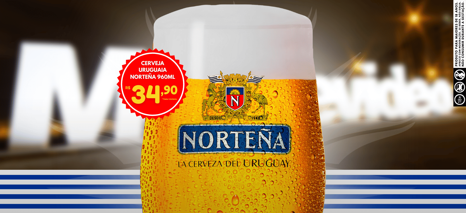 Cerveja Nortena Promoção