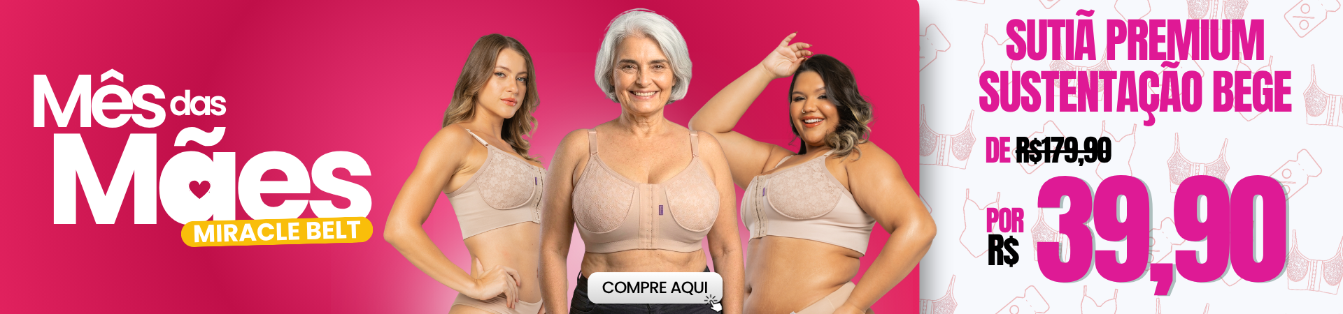 BANNER: Sutiã Premium Sustentação