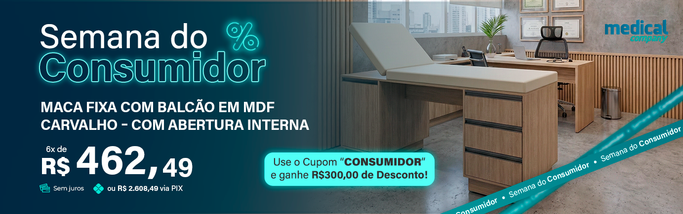 [CONSUMIDOR] MACA FIXA COM BALCÃO EM MDF CARVALHO - COM ABERTURA INTERNA